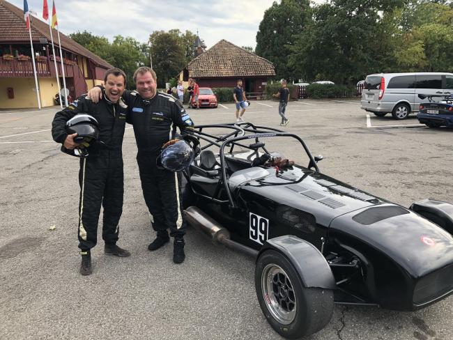 First test of the new WESMO COSWORTH 2.4