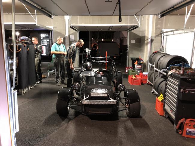 In the pits with 2 big LED, only one is allowed.