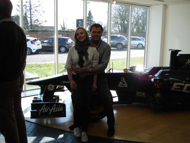  Joachim & Helen Westermann Caterham F1 Factory