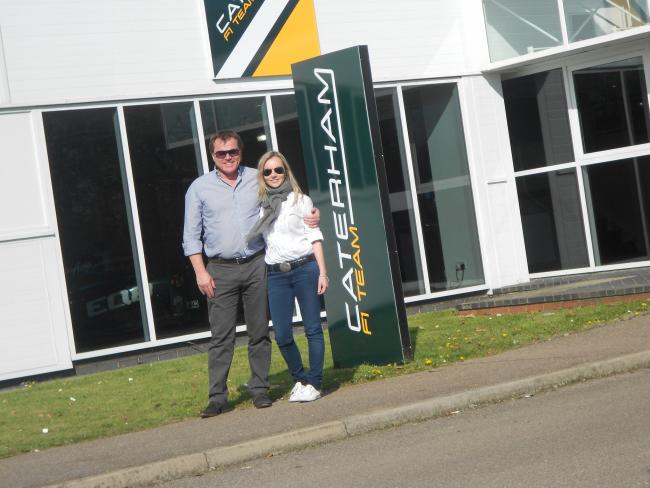  Joachim & Helen Westermann Caterham F1 Factory