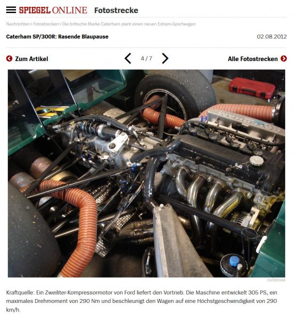 Spiegel Online Caterham SP / 300.R