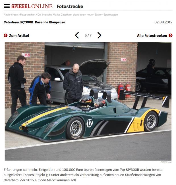 Spiegel Online Caterham SP / 300.R